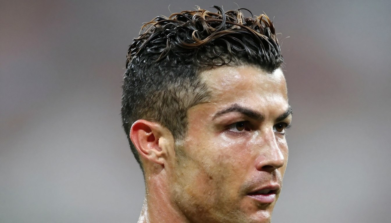 Fryzura Cristiano Ronaldo