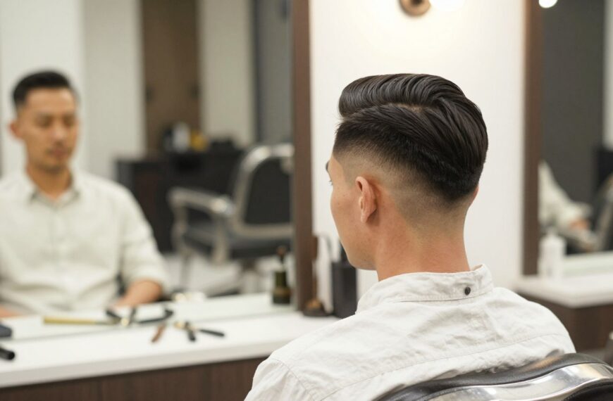 Fryzura low fade