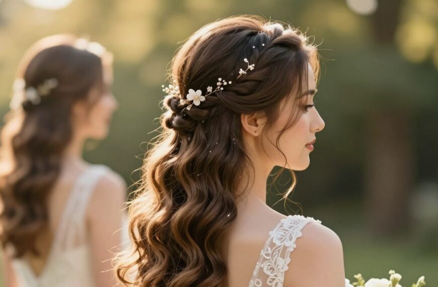 Fryzura na wesele długie włosy – eleganckie upięcia, fale i półupięcia