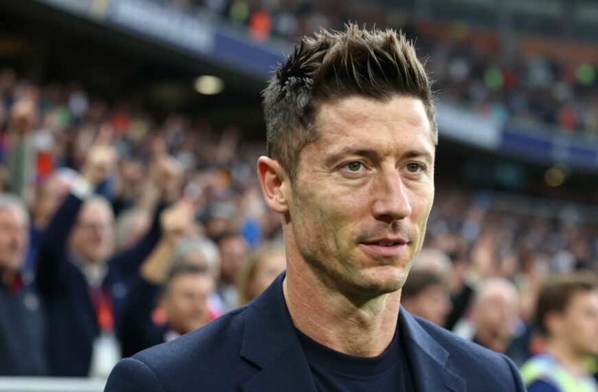Lewandowski fryzura