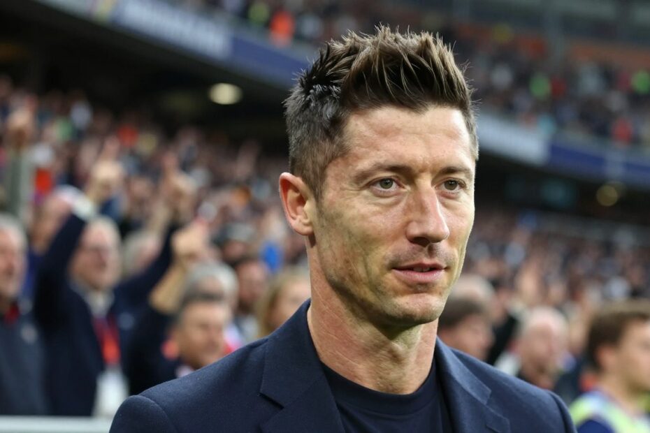 Lewandowski fryzura