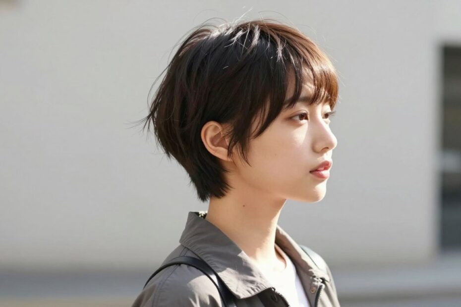 Pixie cut fryzura