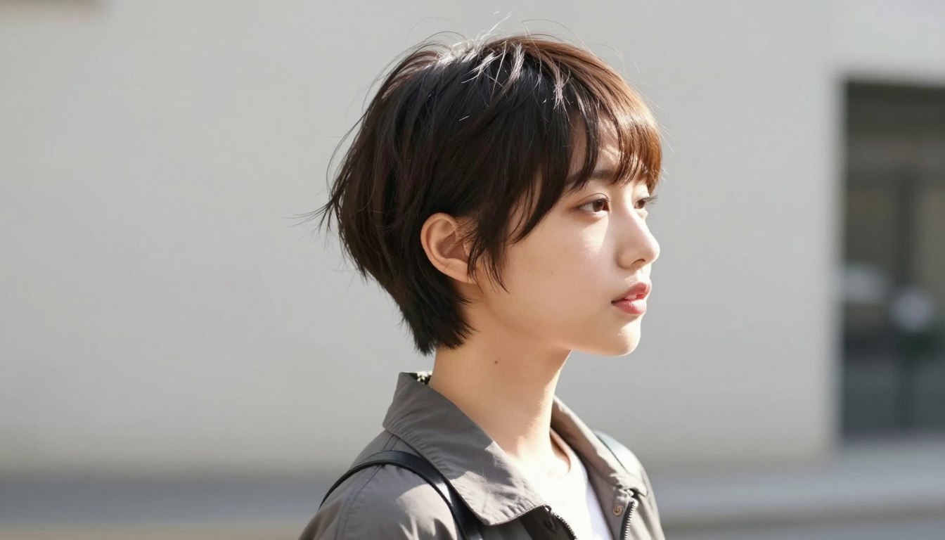 Pixie cut fryzura