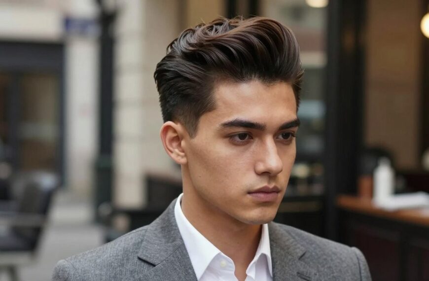 Pompadour fryzura