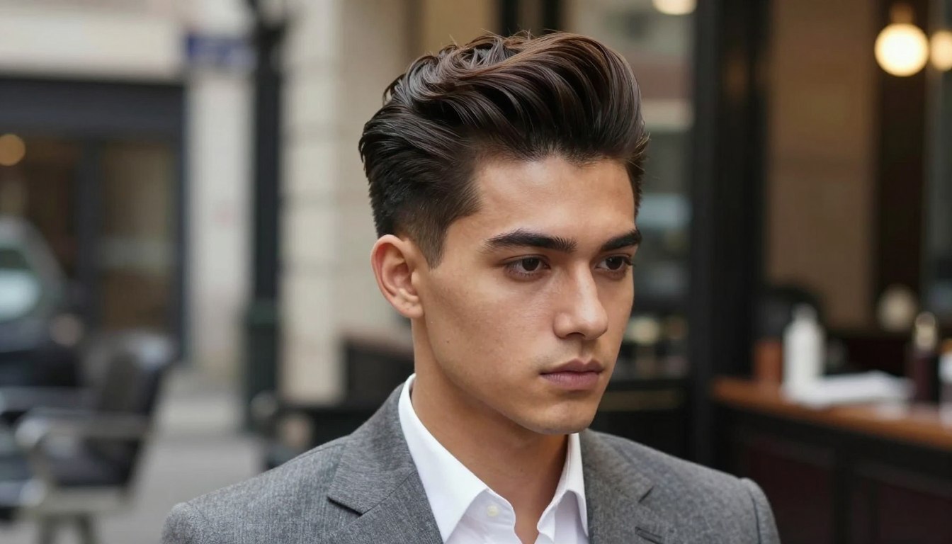Pompadour fryzura