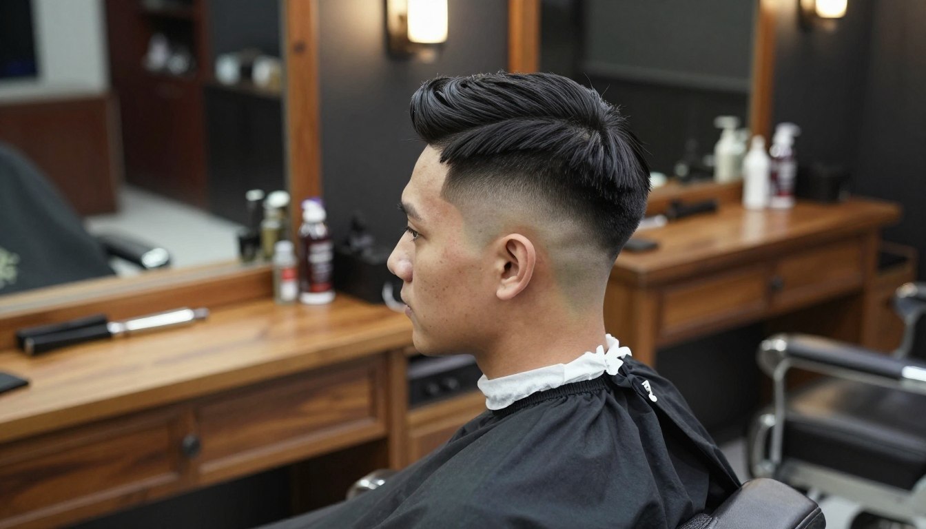 Skin fade fryzura
